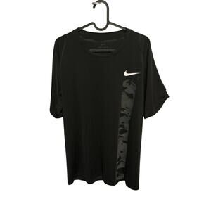 Nike pro men's Dri-fit training shirt black grey CD7672 010